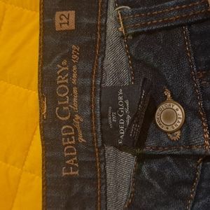 Faded Glory Straight leg jean